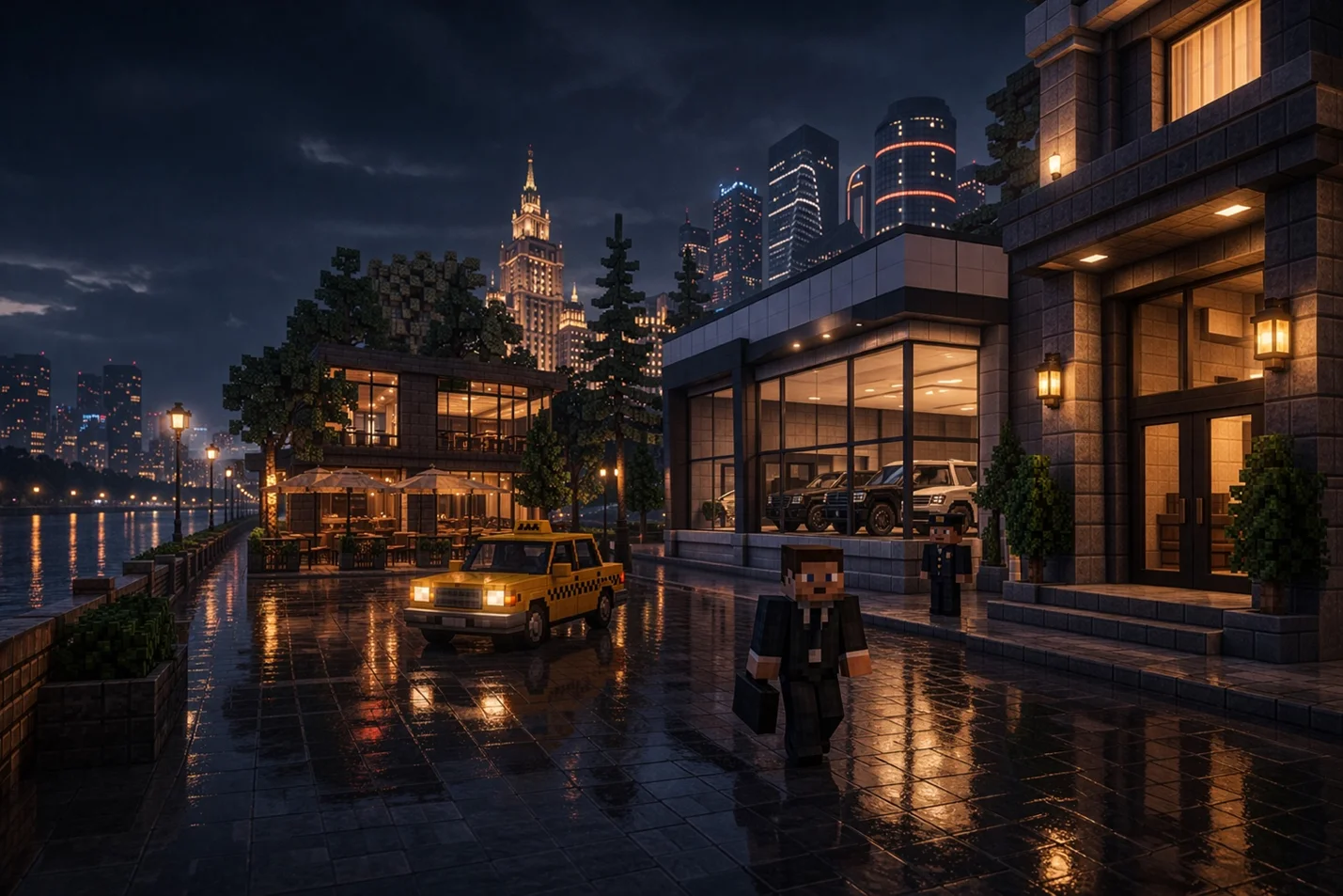 Профессии в MineTown